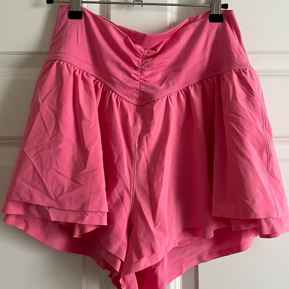 PINK AERIE ATHLETIC SHORTS